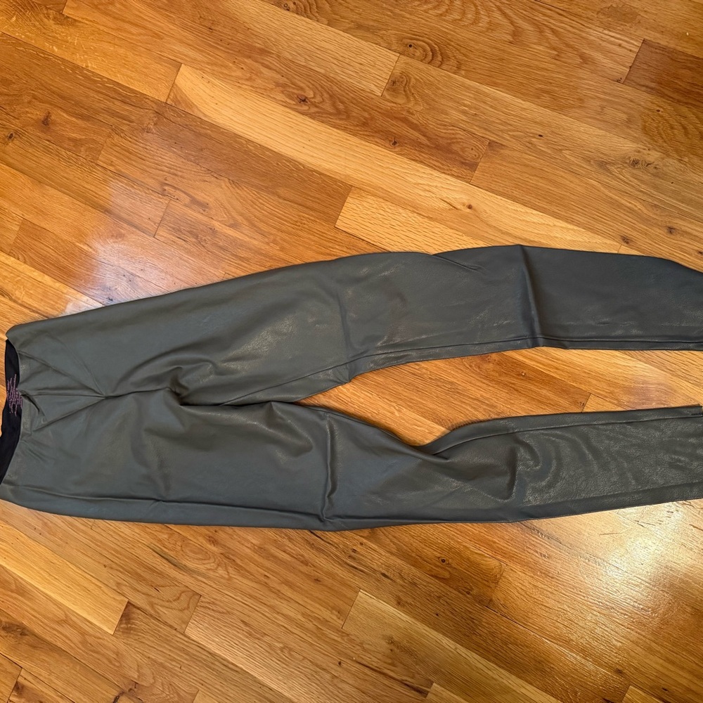 Commando Black Faux Leather Leggings